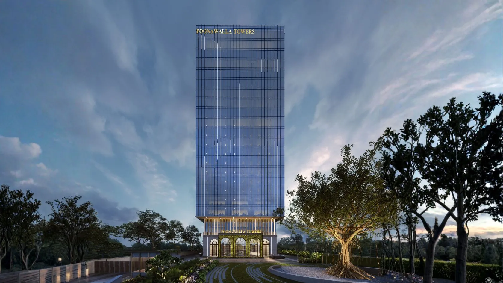 Poonawalla Towers elevation